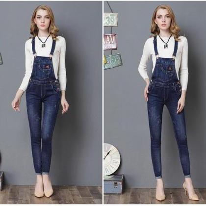 Camisole Bell-bottoms Sheath Backless Pure Denim..
