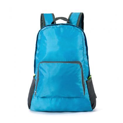 Pure Color Nylon Backpack