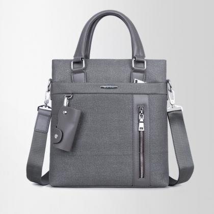 Casual Pu Leather Men's Business Bag
