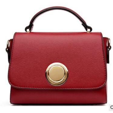 All Match Solid Color Women Satchel