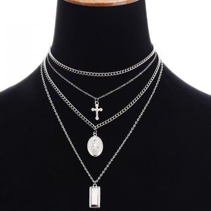 Multiple Personality Alloy Notre Dame Cross..
