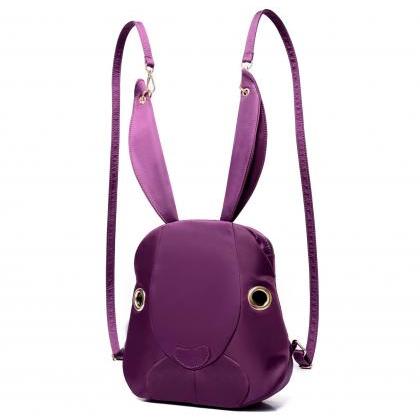 Cute Rabbit Shape Women Backpack
