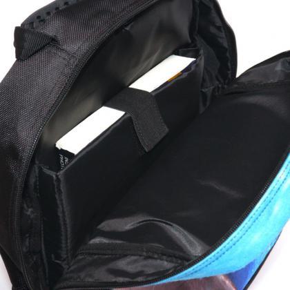3d Animal Pattern Zipper Backpack