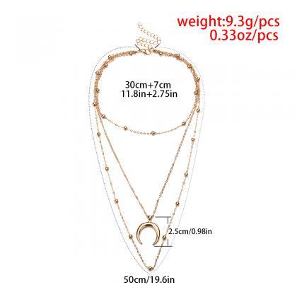 Contracted Multilayer Copper Beads Clavicle..