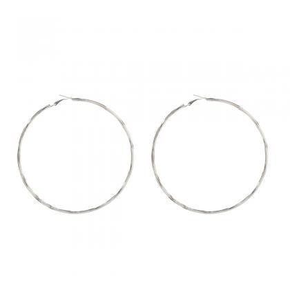 Hollow-out Simple Circle Geometric Earrings
