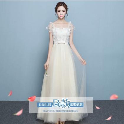 Transparent Short Sleeves Flowers Tulle Empire..