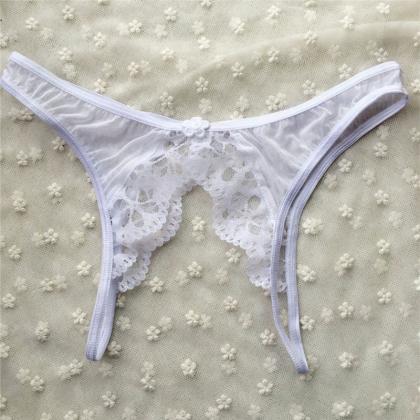 Sexy Lace Transparent Underwear Women Thongs And G..