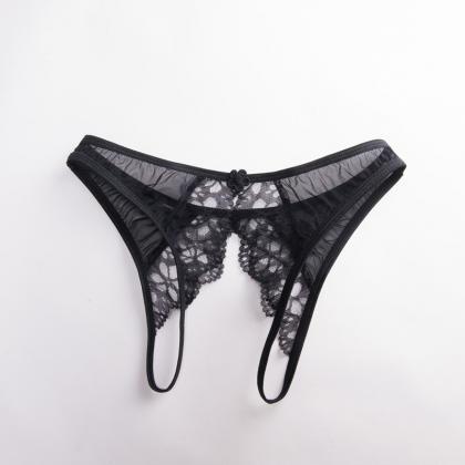Sexy Lace Transparent Underwear Women Thongs And G..