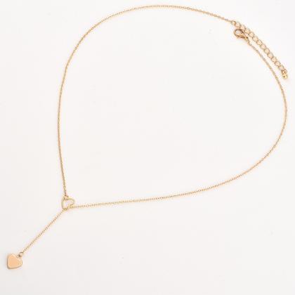Fashion Trendy Jewelry Copper Heart Chain Link..