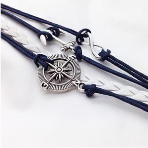 Anchor Infinite Weave Bracelet