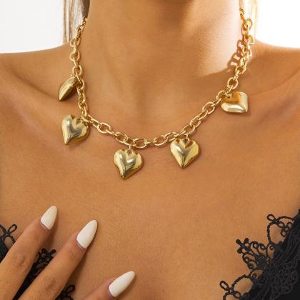 Tassel Love Pendant Necklace