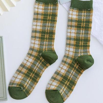 Style D Original Stylish 15 Colors Knitting Socks