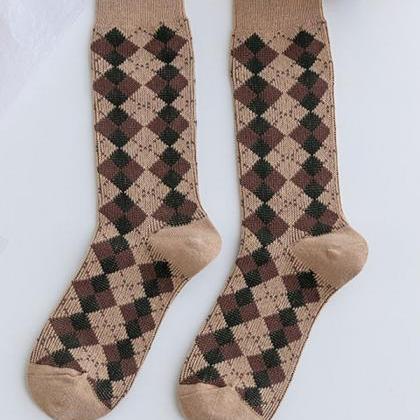 Style F Original Stylish 15 Colors Knitting Socks