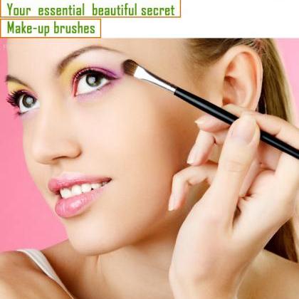 Cosmetic Set Eyeshadow Foundation Wood Pro Makeup..