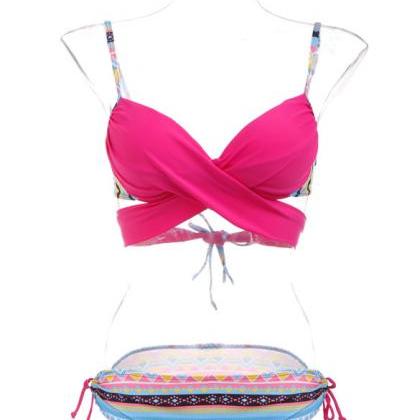Floral Bikinis Set Swimwear