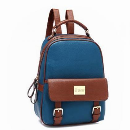 Girls Pu School Travel Backpack Bag on Luulla