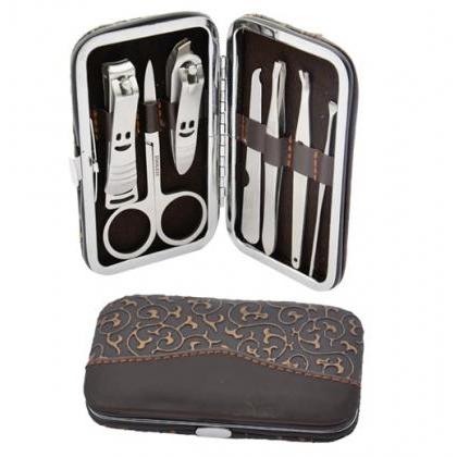 Portable 7-in-1 Stainless Steel Nail Manicure..