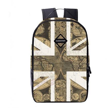 Unique Print Casual Style Backpack Travel Bag