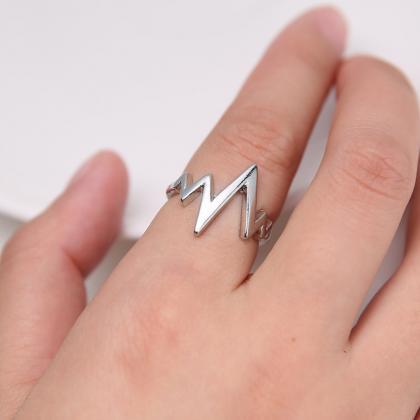 Fashion Ladies Ring Ring Alloy Electroplating