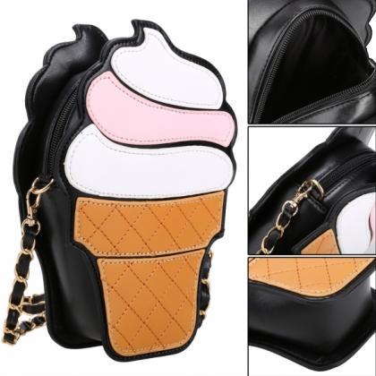 Cute Cartoon Women Ice Cream/ Cupcake Shape Mini..