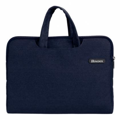 Homdox Denim Fabric Laptop Sleeve Briefcase Bag..
