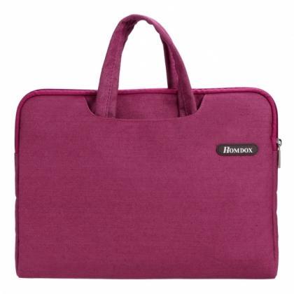 Homdox Denim Fabric Laptop Sleeve Briefcase Bag..