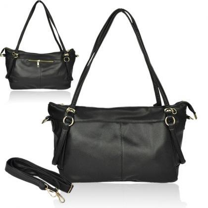 Women's PU Leather Retro Handbag Sh..
