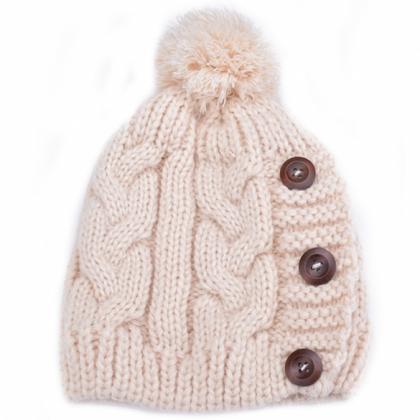 New Fashion Winter Cap Warm Woolen ..