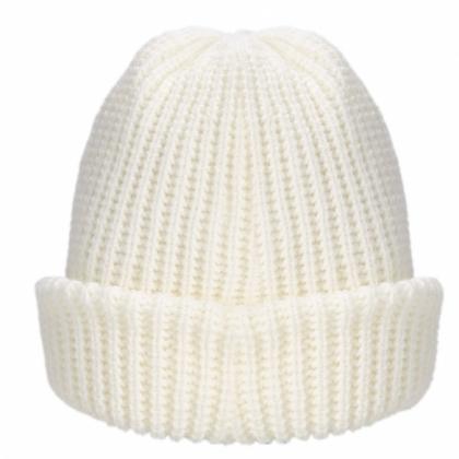 Unisex Plain Knitting Solid Cap Baggy Beanie Warm..