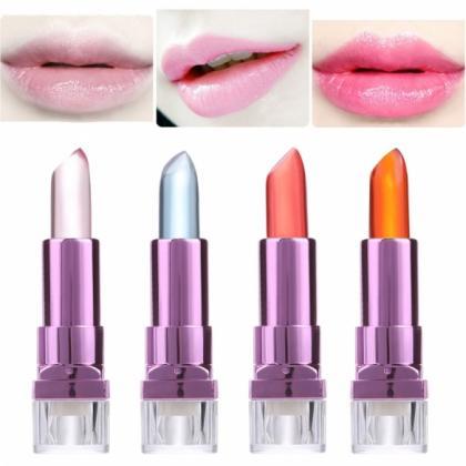 4 Colors Jelly Lipsticks Makeup Cos..