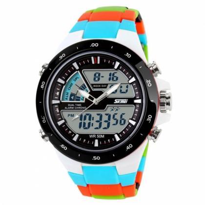 Men Sports Military Digital Quartz Led Watches..