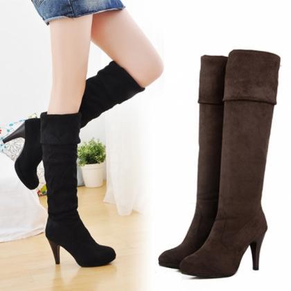 Women's Shoes Stretchy High Heels..