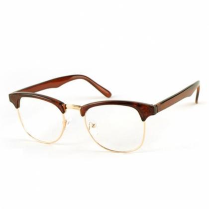 Korean Framed Glasses Plain Glass Spectacles