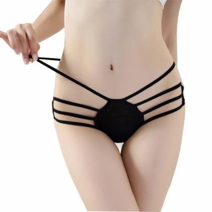 Sexy Lady Lingerie Underwear Bandage Hollow Thong..
