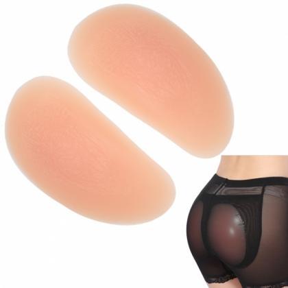 One Pair Women Sexy Nude Silicone Hip Up Pads Butt..