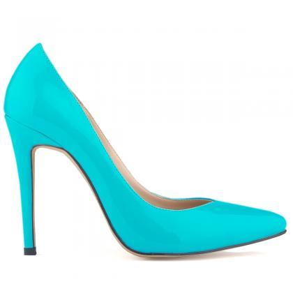 Pointed Classic Candy Colors High Heels Shoes
