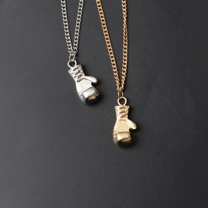 Boxing Gloves Fitness Necklace