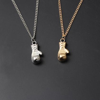 Boxing Gloves Fitness Necklace