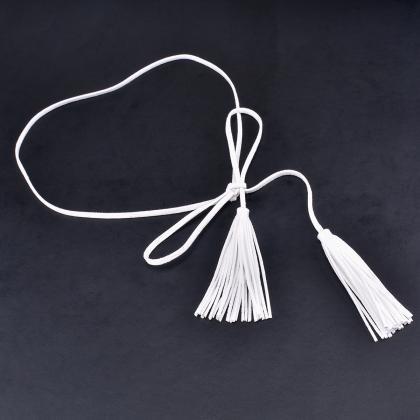 Personality Lace Lint Tassels Necklace