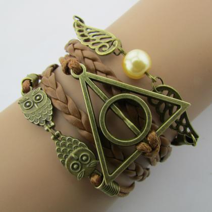 Harry Potter Dove Owl Fashion Bracelets