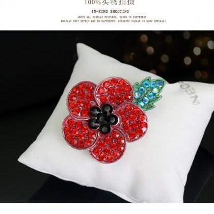 In May The Plum Blossom Type Clothing Brooch