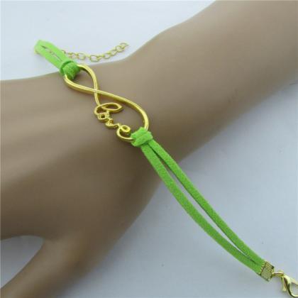 Romantic Love Velvet Rope Woven Bracelet