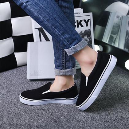 Classic Low Cut Canvas Couple Sneakers