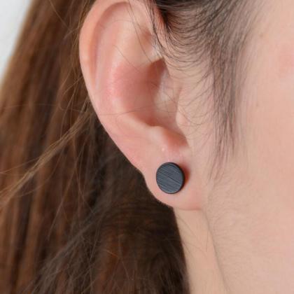 Simple Fashion Disk Element Earrings