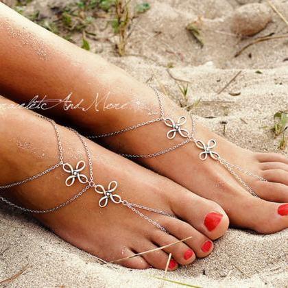 Chinese Knot Multilayer Anklet