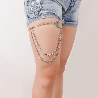 Fashion Sexy Hand Tassel Leg Chain