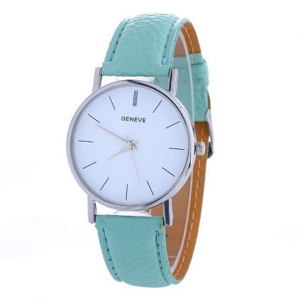 Style Simple Leather Watch