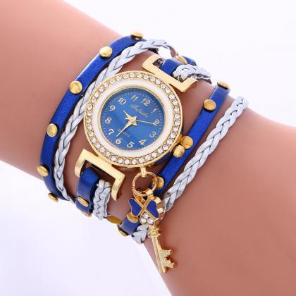 Bohemia Style Woven Multilayer Watch