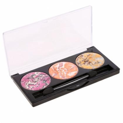 3 Colors Eyeshadow Makeup Cosmetic Baked Shimmer..