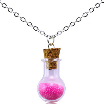 A Bottle Of Fashion Creative Ocean Beads Necklace